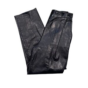 Dominic Bellissimo Leather High Rise Pant 4